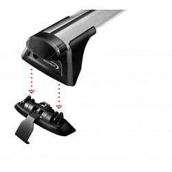 YAKIMA Whispbar Through Bar (lygiam stogui)